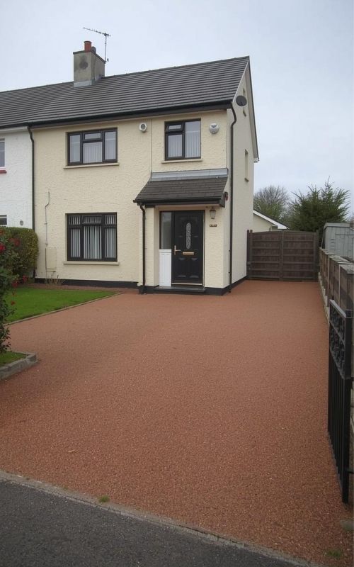 Resin bound driveway