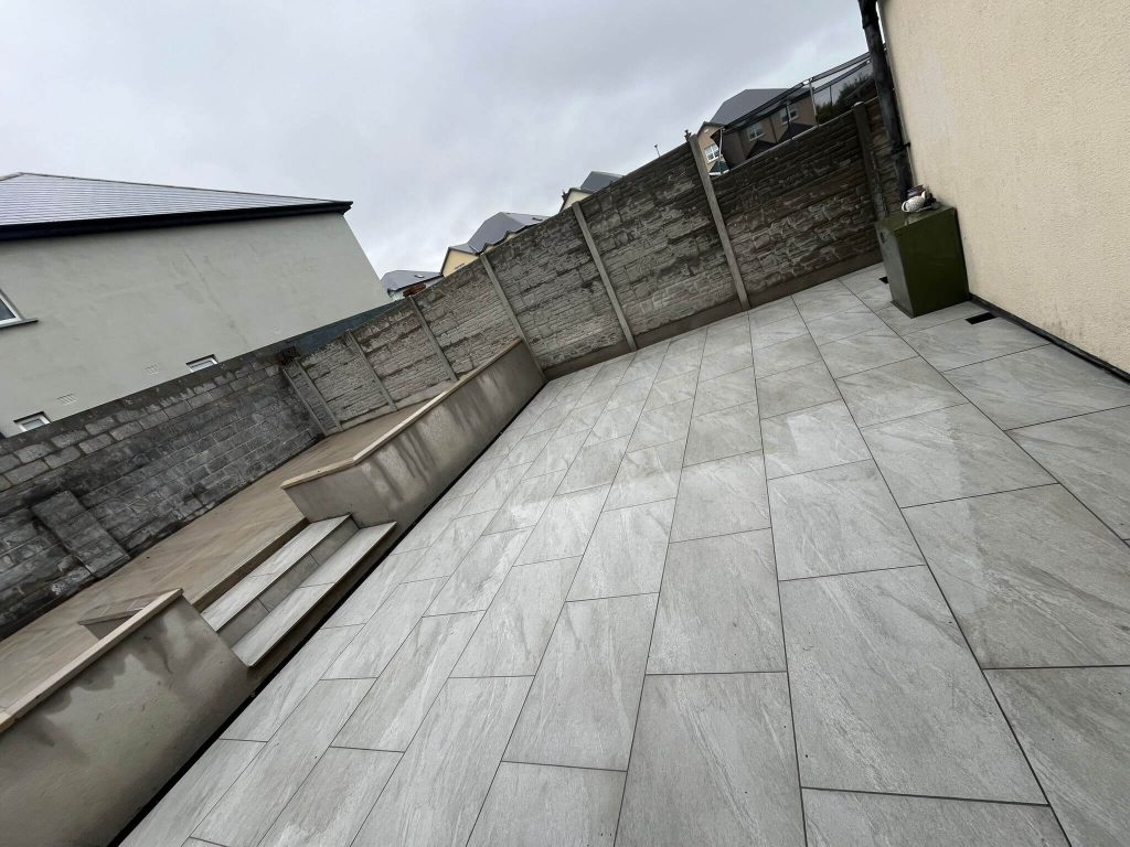 back garden transformation